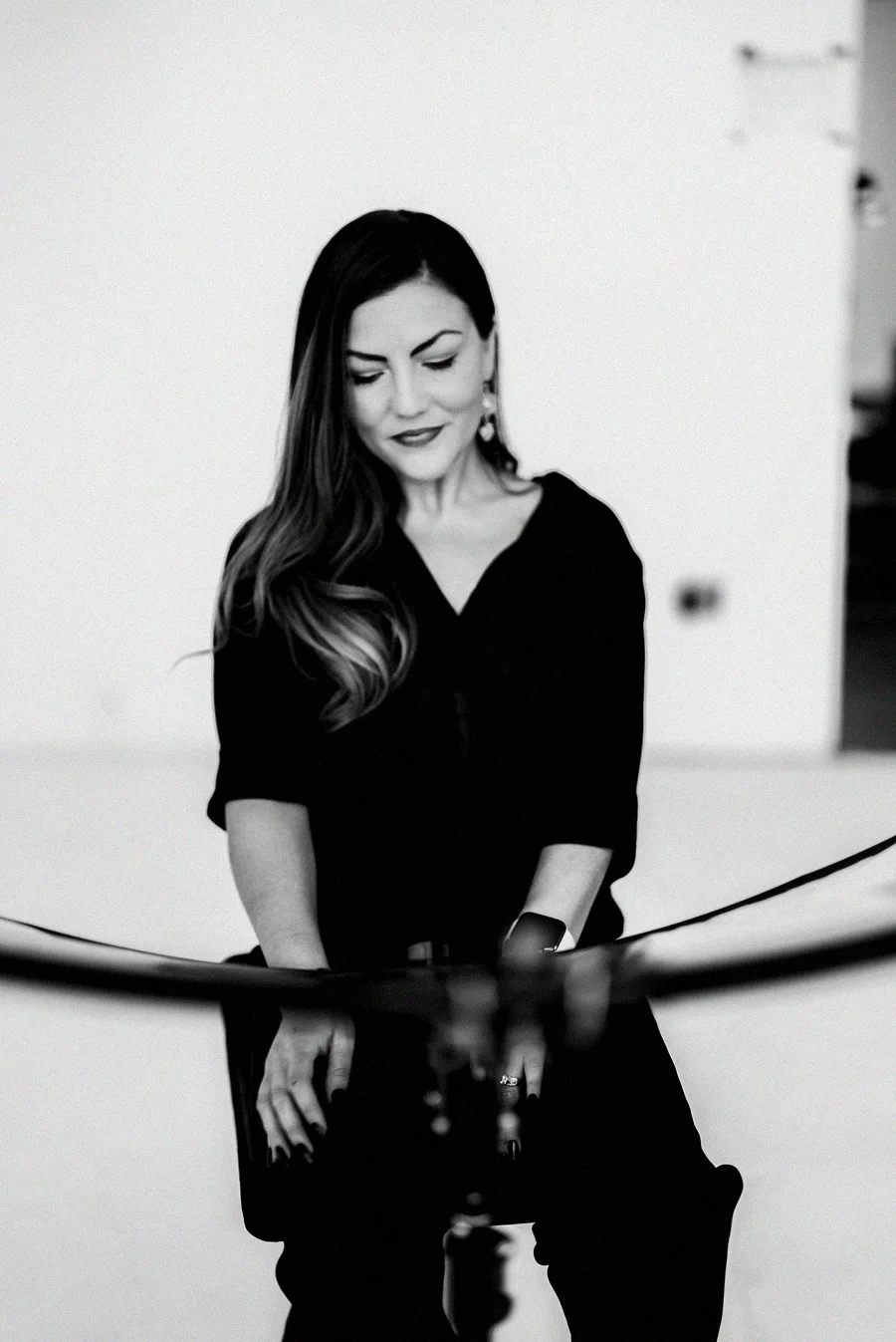 Dr. Julia Garcia at the table